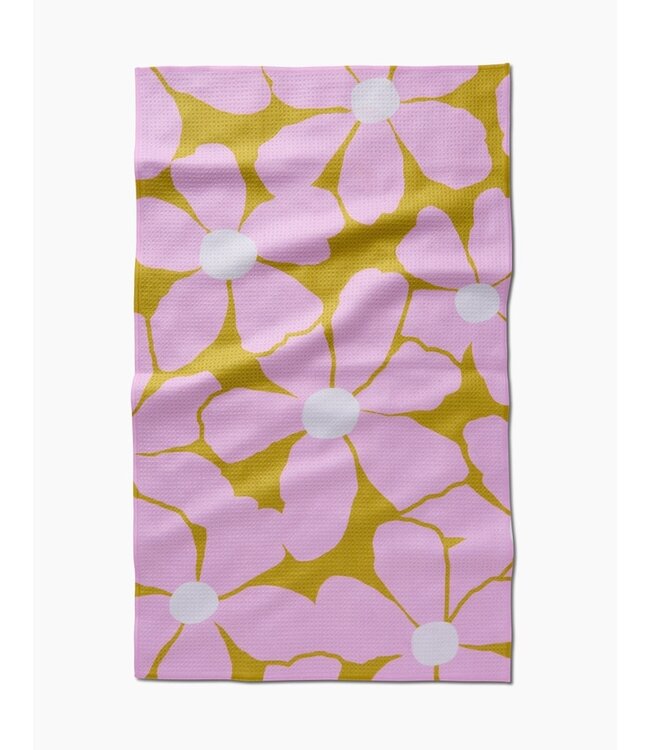 GEOMETRY Everyday Tea Towel Bloom Mom