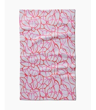 GEOMETRY Everyday Tea Towel Bubble Abstract
