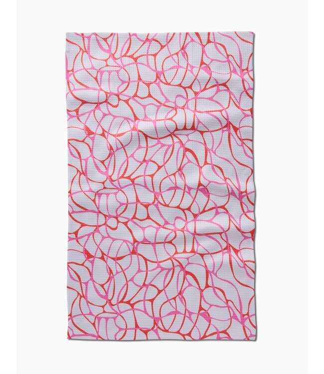 GEOMETRY Everyday Tea Towel Bubble Abstract