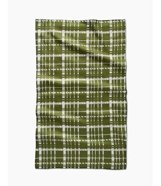 GEOMETRY Everyday Tea Towel Cutoff Plaid