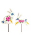THE ROUND TOP COLLECTION Floral Adorned Bunnies
