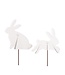 THE ROUND TOP COLLECTION Floral Adorned Bunnies