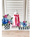 THE ROUND TOP COLLECTION Elegant Pots of Mixed Flowers