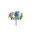 THE ROUND TOP COLLECTION Elegant Pots of Mixed Flowers