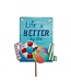 THE ROUND TOP COLLECTION "Life is Better" Pool Sign