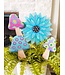 THE ROUND TOP COLLECTION Turquoise Gerber