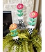 THE ROUND TOP COLLECTION Elegant Zinnia Pots
