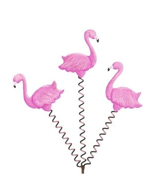 THE ROUND TOP COLLECTION Flamingo Trio Stake