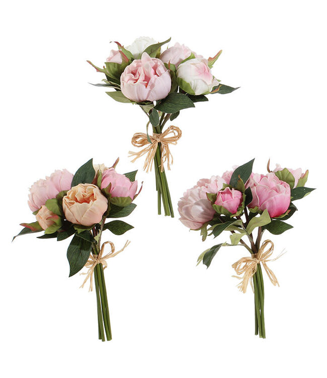 10.5” Real Touch Peony