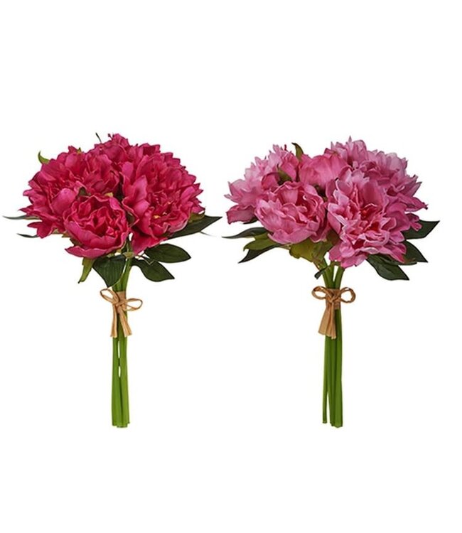 11.5” Real Touch Peony Bundle