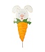 THE ROUND TOP COLLECTION Happy Bunny in Carrot