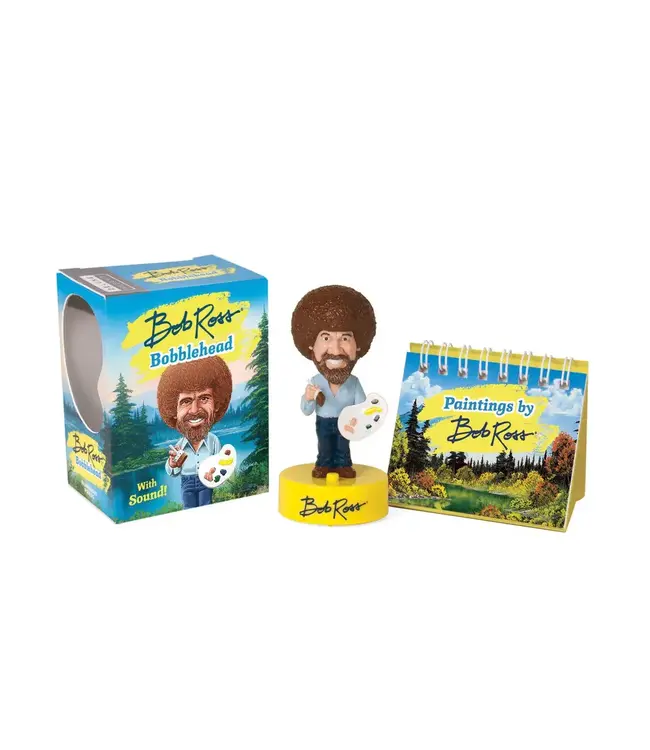 Bob Ross Bobblehead: With Sound!