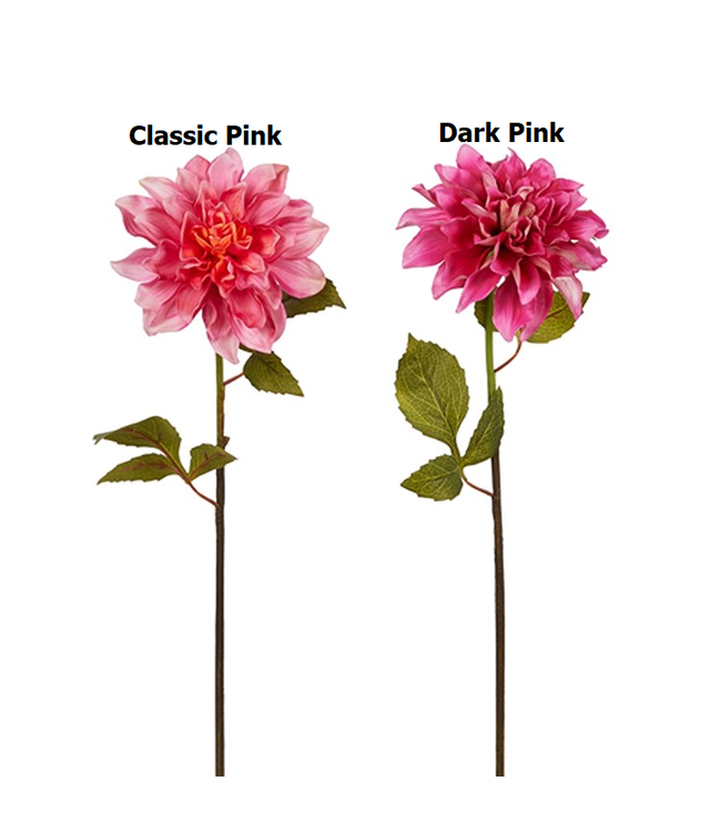 21” Pink Floral Stem