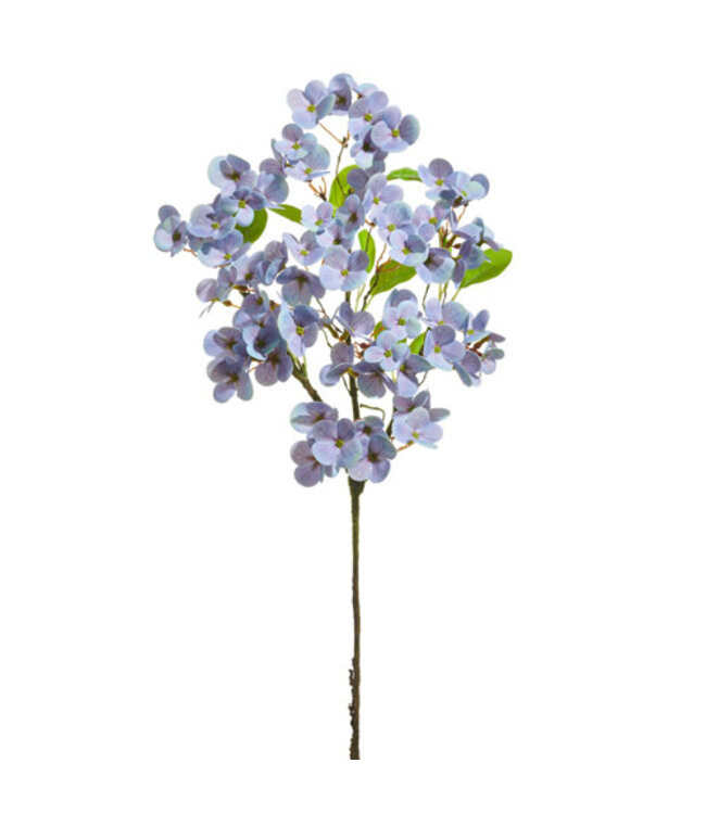 26” Blue Floral Spray