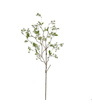 41” White Flowering Branch