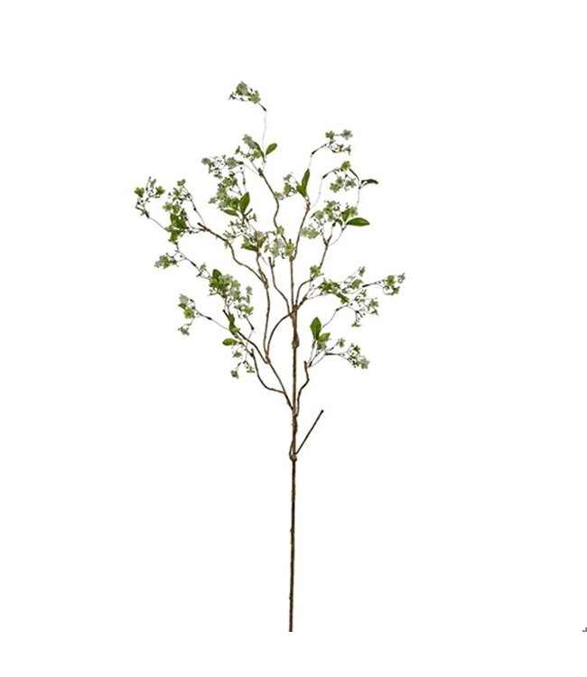41” White Flowering Branch