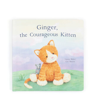 JELLYCAT Ginger, The Courageous Kitten Book