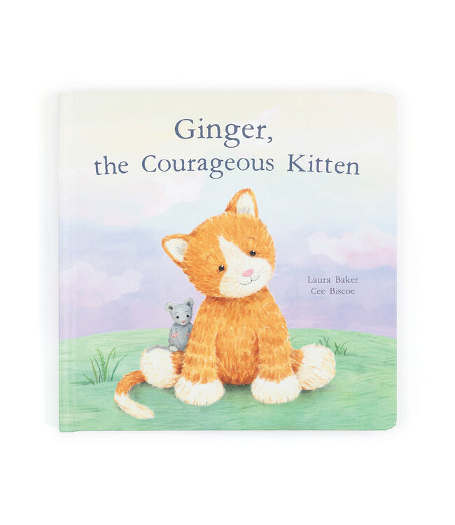 JELLYCAT Ginger, The Courageous Kitten Book