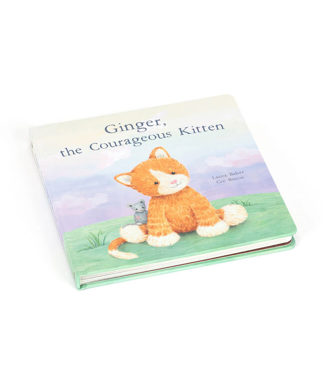 JELLYCAT Ginger, The Courageous Kitten Book