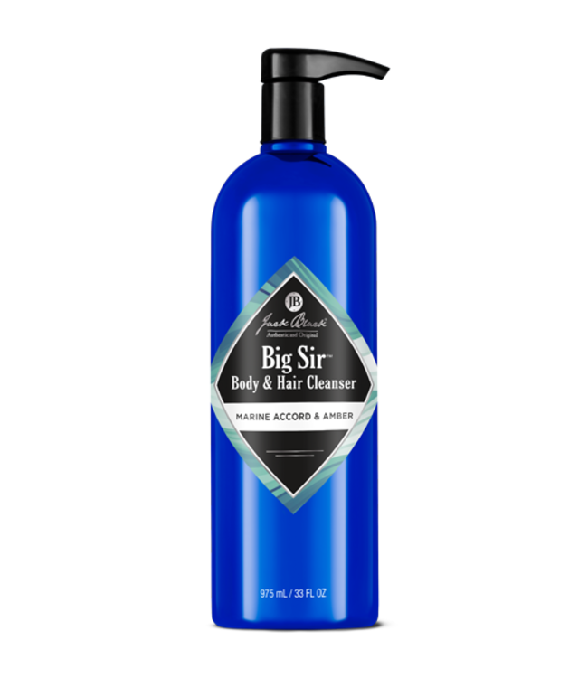 JACK BLACK Big Sir Body & Hair Cleanser, 33oz