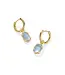 KENDRA SCOTT Hallie Huggie Earrings