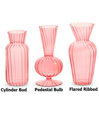 6” Pink Vases