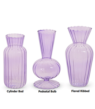 6” Purple Vases