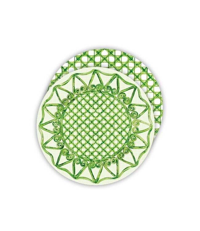 ROSANNE BECK COLLECTIONS Round Coaster-Handpainted