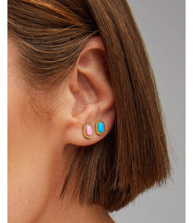 KENDRA SCOTT Mini Ellie Stud Gold Earrings