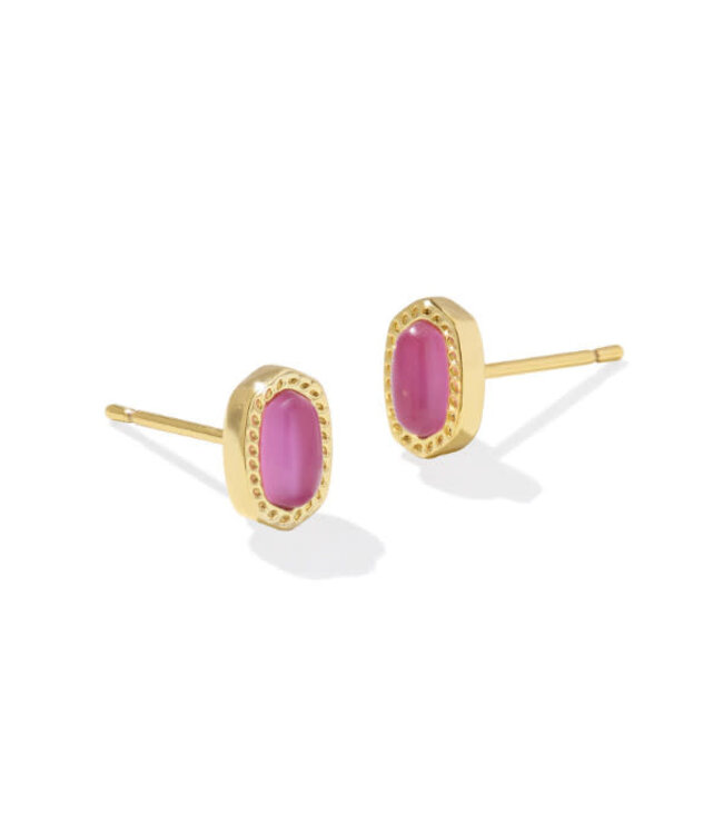 KENDRA SCOTT Mini Ellie Stud Gold Earrings