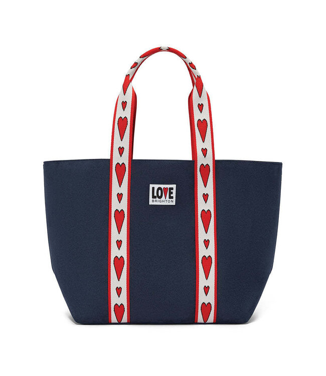 BRIGHTON Velveteen Love Tote