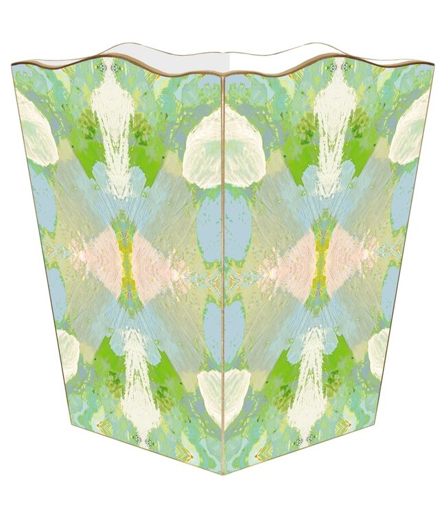 Wastepaper Basket Scalloped Top