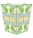 Wastepaper Basket Scalloped Top
