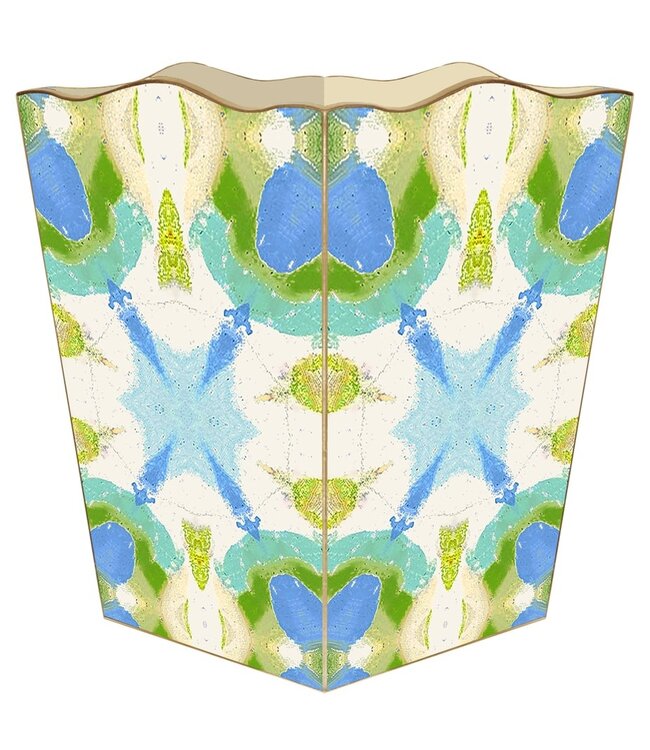 Wastepaper Basket Scalloped Top
