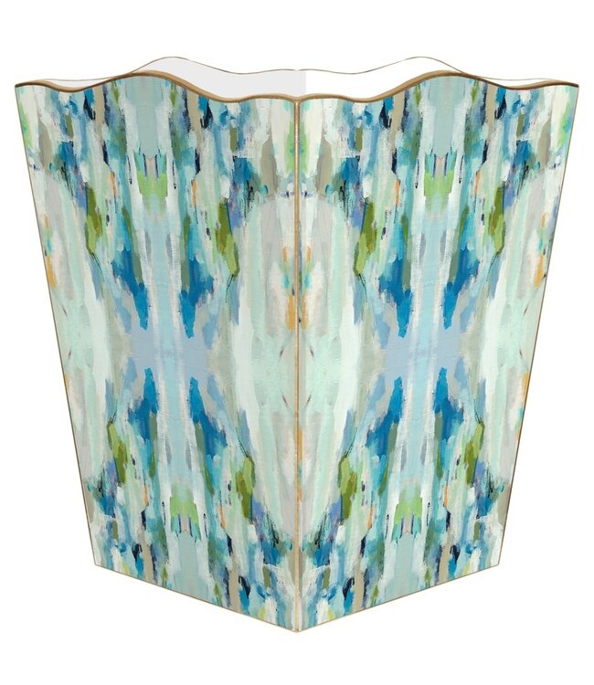 Wastepaper Basket Scalloped Top