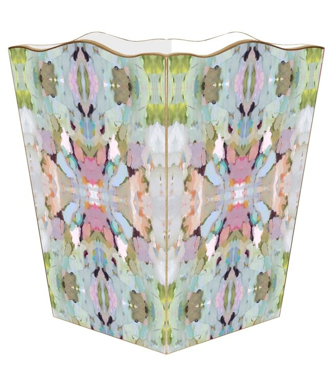 Wastepaper Basket Scalloped Top