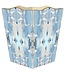 Wastepaper Basket Scalloped Top