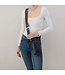 HOBO Cass Phone Crossbody - Black