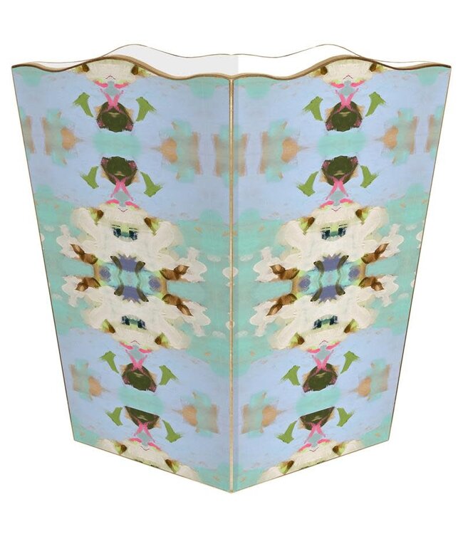 Wastepaper Basket Scalloped Top