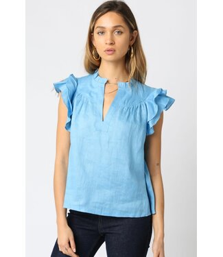 Gaia Ruffled Blouse