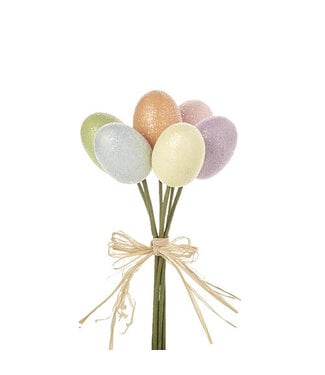 12" Pastel Egg Pick Bundle
