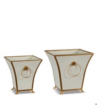 12.25" Metal Containers