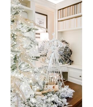 *PRE ORDER* Large Acrylic Angel 34" H With Detachable Wings