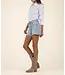 KUT FROM THE KLOTH Jane High Rise Long Short with Raw Hem