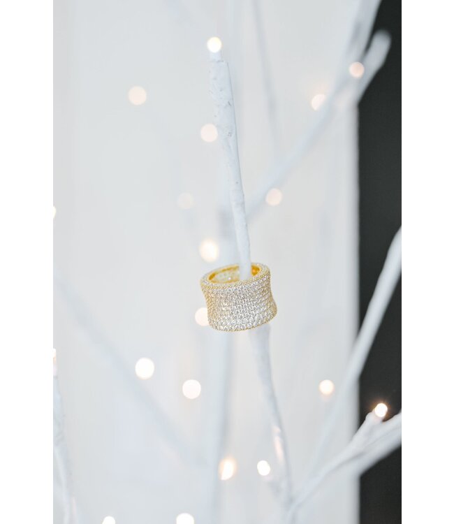 THEIA JEWELRY Micropaved CZ Eternity Ring