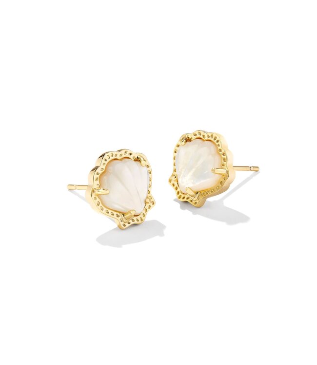 KENDRA SCOTT Brynne Shell Stud Earrings