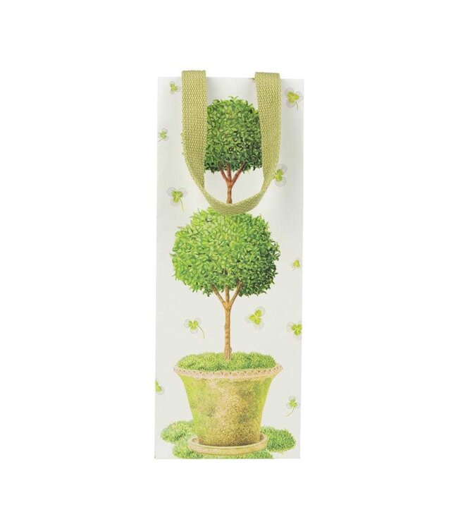 Potted Topiary - Bottle Bag