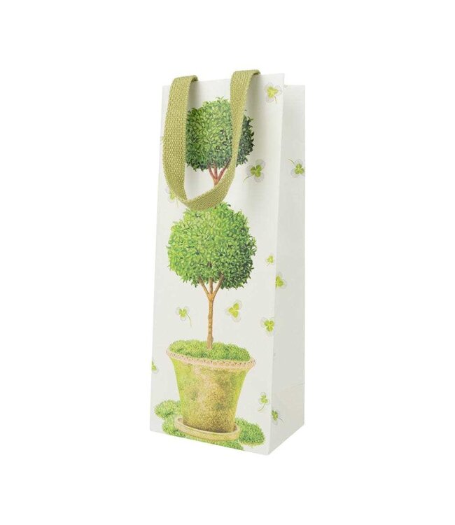 Potted Topiary - Bottle Bag