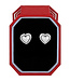 BRIGHTON Pretty Tough Petite Heart Post Earrings Gift Box