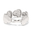 BRIGHTON Trianon Heart Silver Link Bracelet